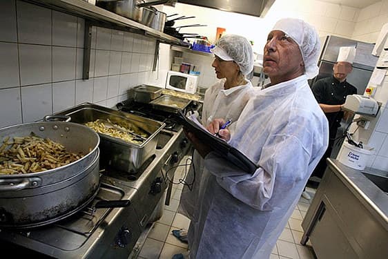 Contrôles sanitaires restauration